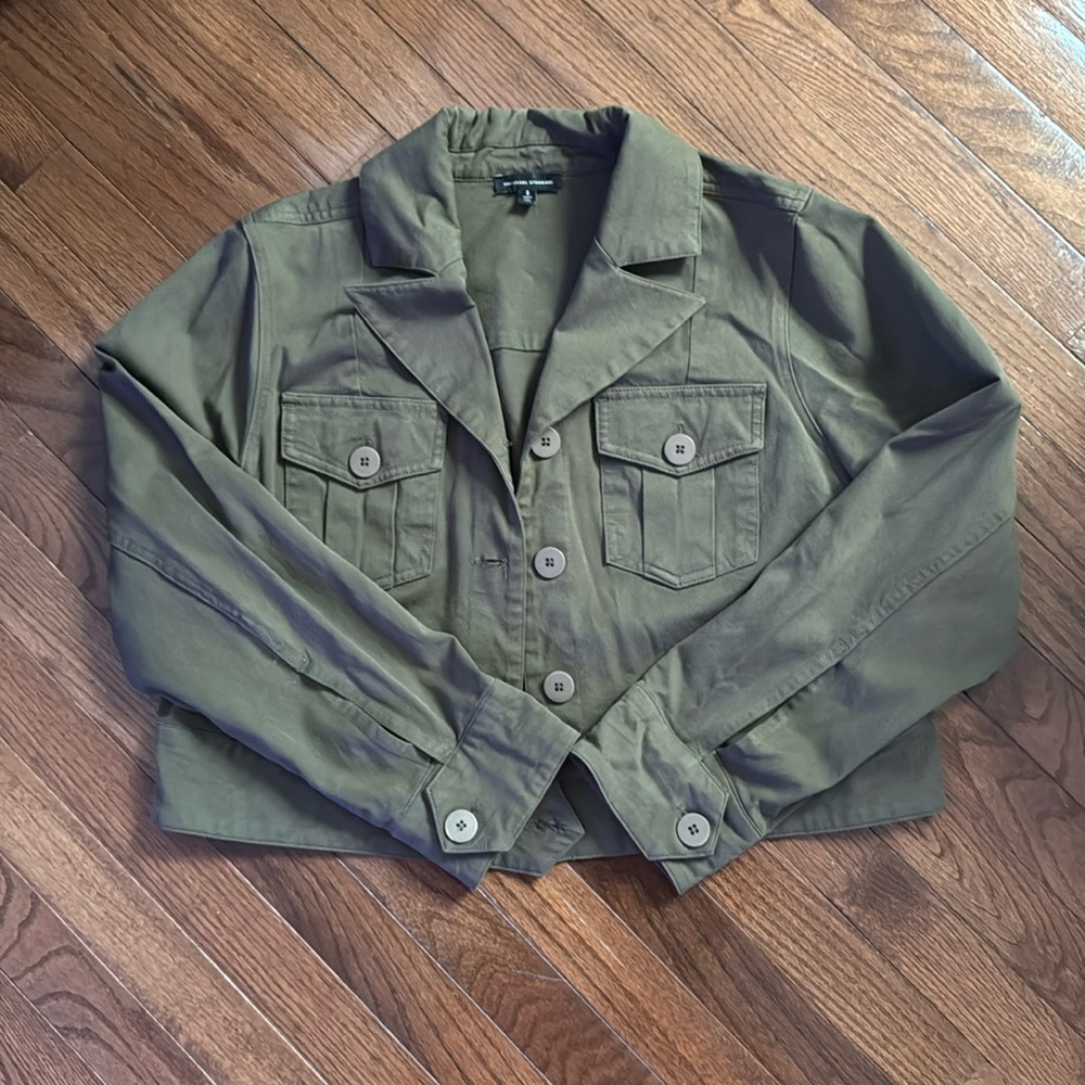 Universal Standard Chelsea Stretch Cotton Twill Jacket